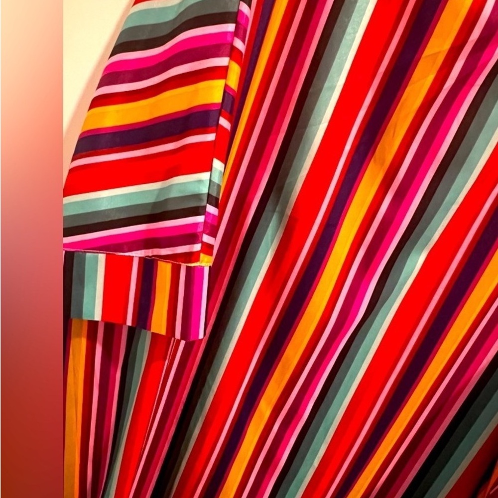 Striped Maxi Dress in Pink and Multicolor - Picture 3 of 4